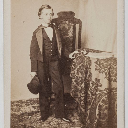 Portrait de Robert de Bourbon-Parme (1848-1907), duc de Parme, neveu du Comte de Chambord et héritier du duché de Parme.