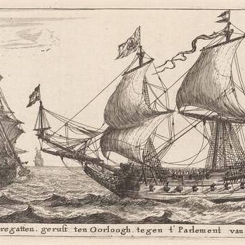 Two Dutch Frigates