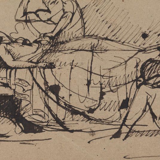 The Murder of Duncan - Macbeth Stabbing Duncan