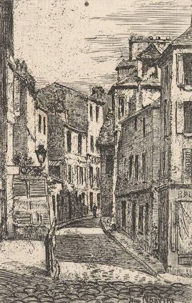 Eugène Delâtre - Rue Norvins Smartify Editions