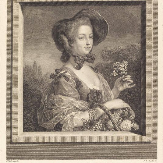 La Marquise de Pompadour en belle jardiniere