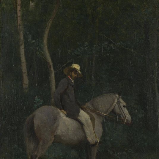 Monsieur Pivot on Horseback