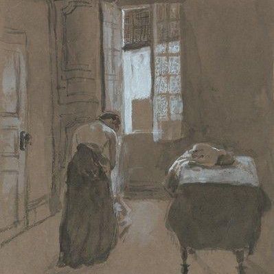 Woman Dressing
