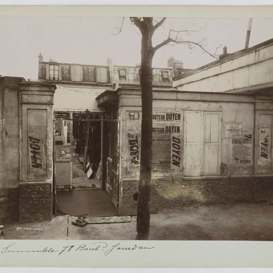 Immeuble, 78 boulevard Jourdan, 14ème arrondissement, Paris.