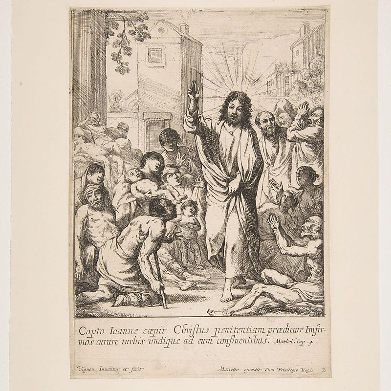 Healing the Infirm (Jésus-Christ guérit plusieurs malades en Galilée)