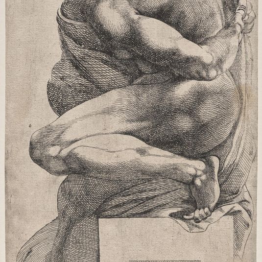Ignudo (after Michelangelo)