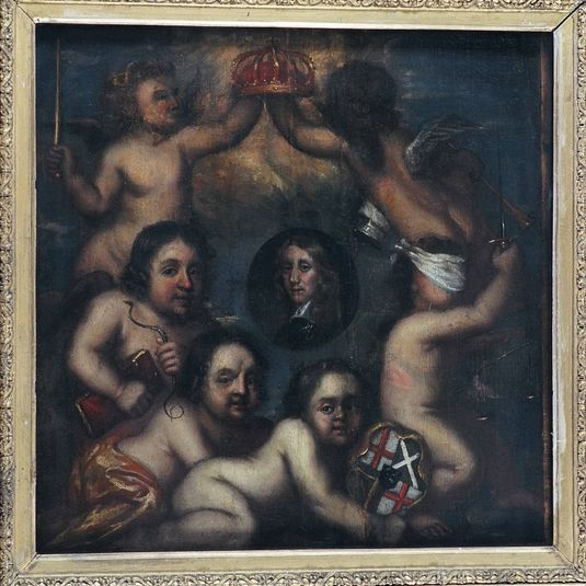A Satire of Richard Cromwell being Offered the Crown