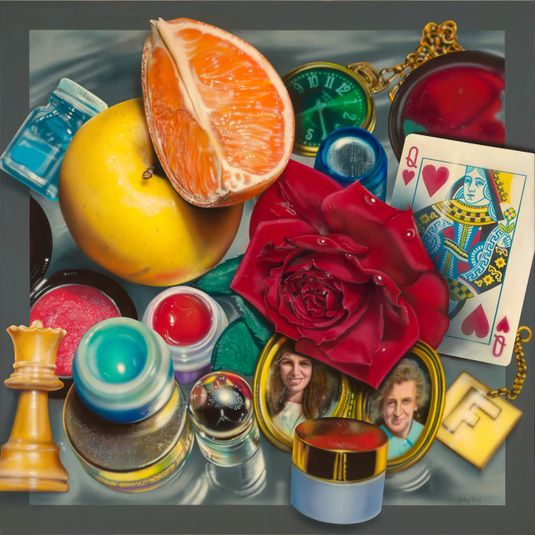 Audrey Flack, Queen, 1976