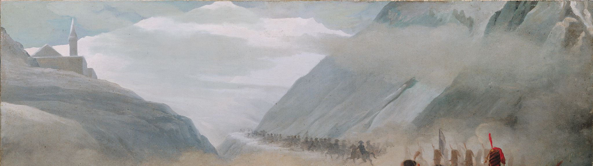 Pope Pius VII Crossing the Alps