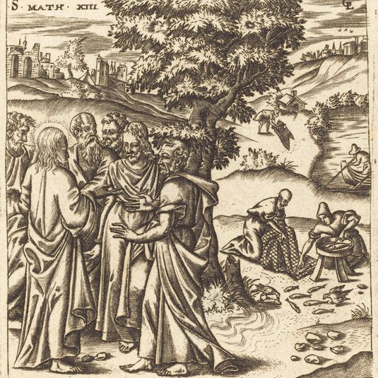 Christ Telling His Disciples of the Parable of the Dragnet