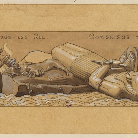 Figure pour l’église orthodoxe grecque, rue Georges Bizet