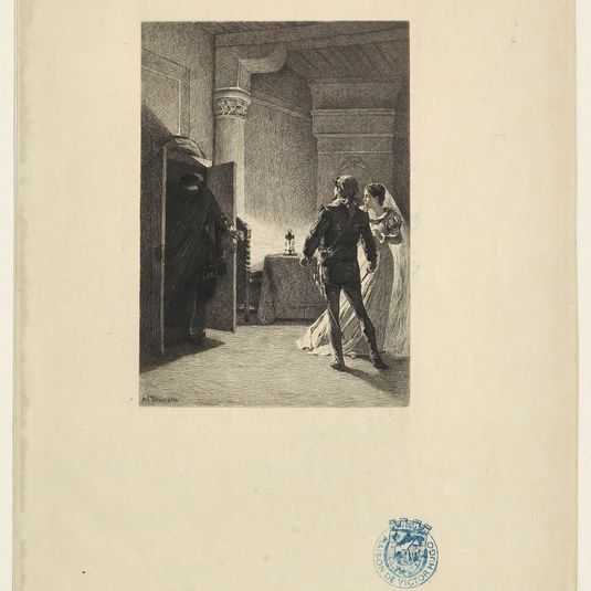 [Hernani] Don Carlos interrompt Dona Sol et Hernani (Acte I, scène II)