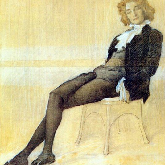 Portrait of inaida Gippius
