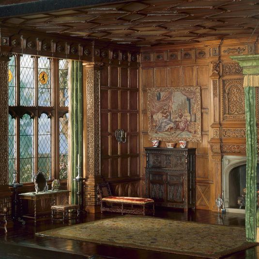 E-2: English Bedchamber of the Jacobean or Stuart Period, 1603-88