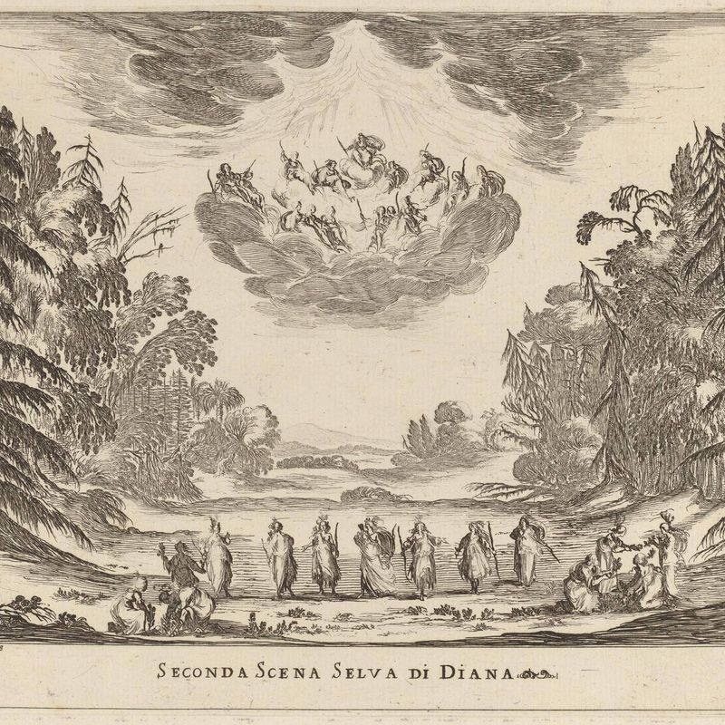 Seconda Scena Selva di Diana
