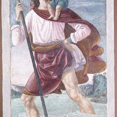 Saint Christopher and the Infant Christ