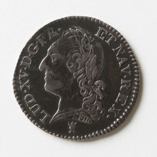 Dixième d'écu dit "à la vieille tête" de Louis XV, 1772