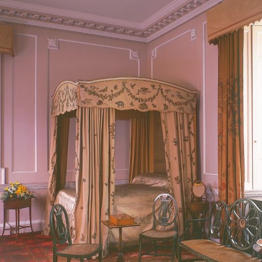 George III Mahogany Four-Poster State Bedstead