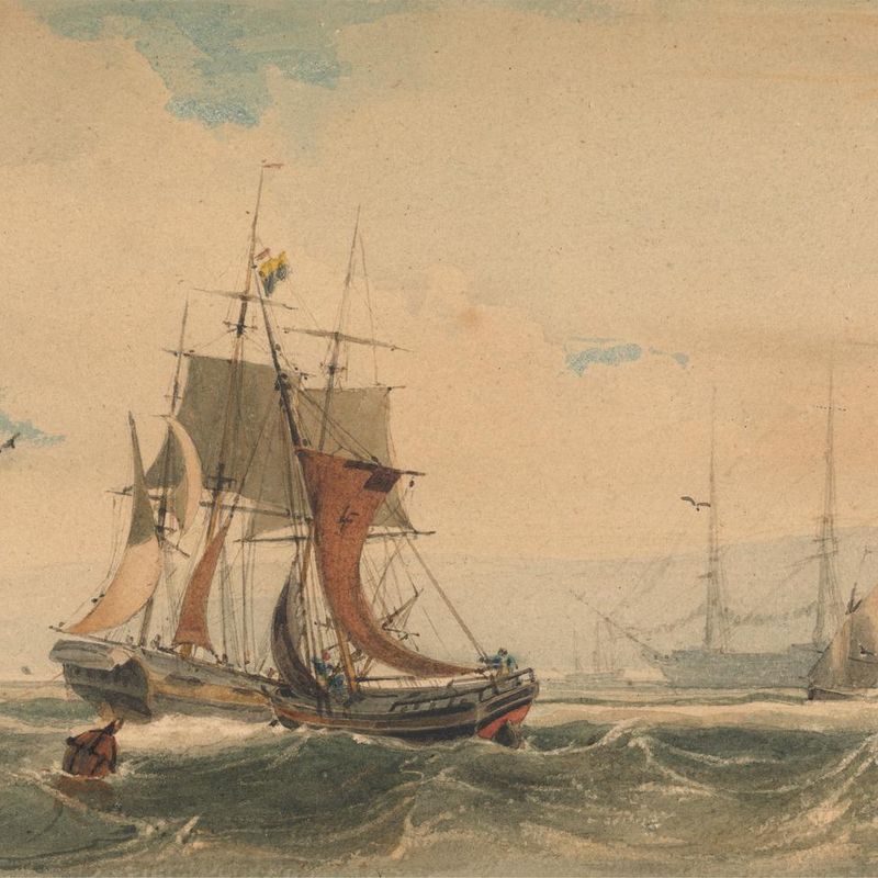 Shipping on the Medway, Kent