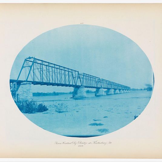 No. 204. Iowa Central Railway Bridge at Keithsburg, Illinois