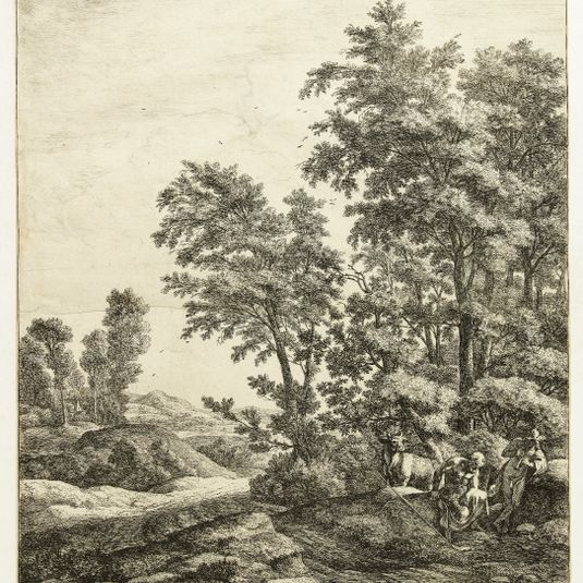 Mercure et Argus (Hollstein 127)