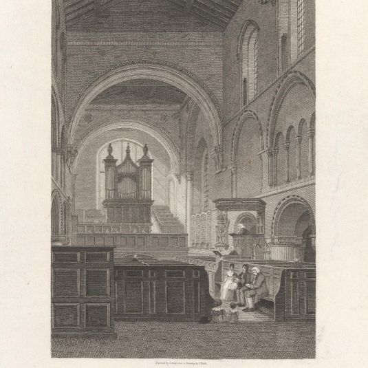 Interior of the Church of St. Barts the Great
