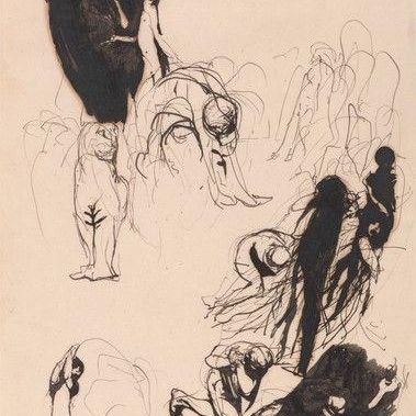 Study for Bacchanal