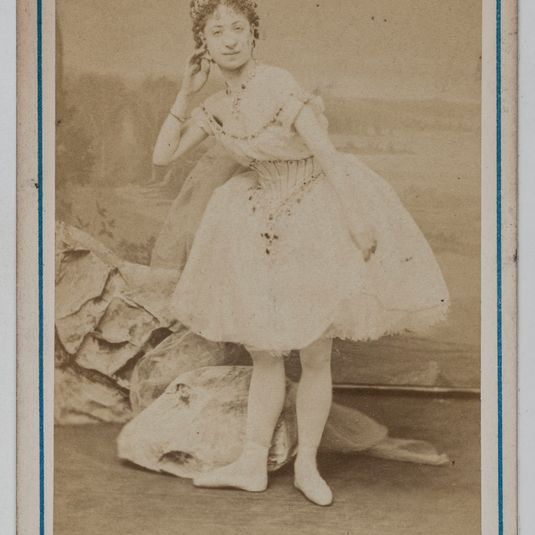 Portrait de Nardini, danseuse.