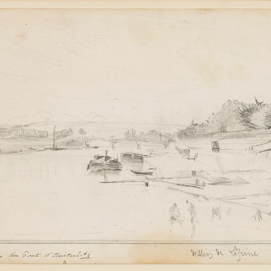 La Seine au dessous le pont d'Austerlitz