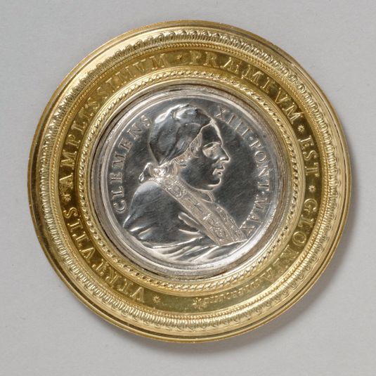Medal of Pope Clement XIII / Prize Medal for the Accademia di San Luca