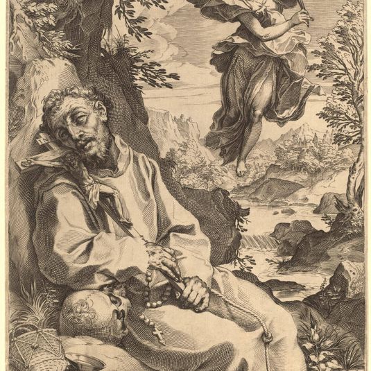 Saint Francis Consoled by the Musical Angel