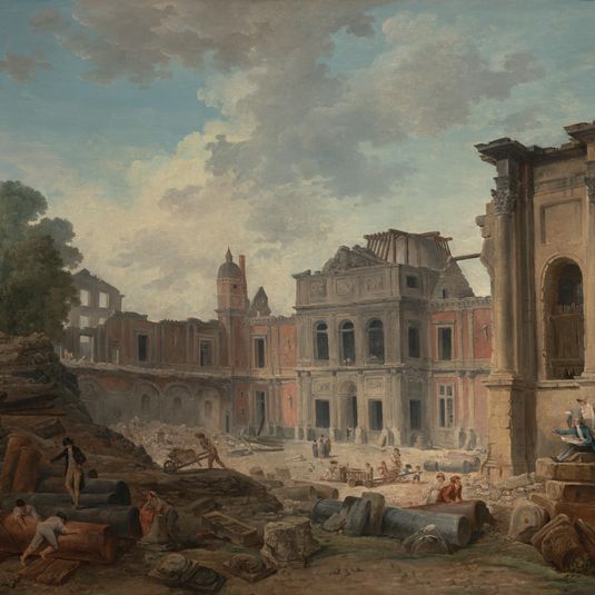 Demolition of the Château of Meudon