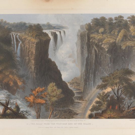 The Falls from the Western End of the Chasm