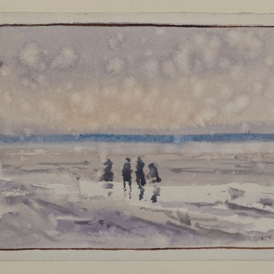 Whitby - Figures on the Sands