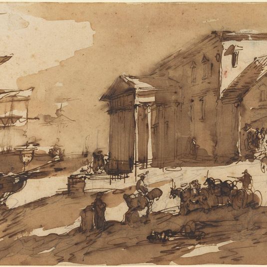 Capriccio of a Port Scene