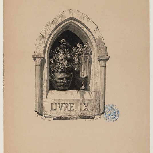 [Notre-Dame de Paris] Frontispice du Livre IX