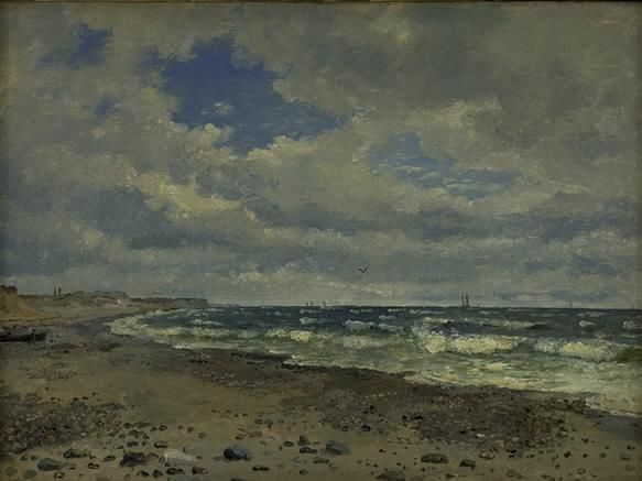 A Beach with Dunes. The West Coast of Jutland