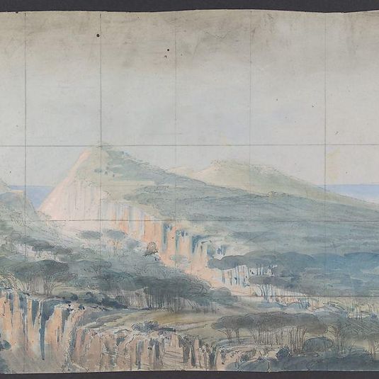 Design for a Stage Set at the Opéra, Paris