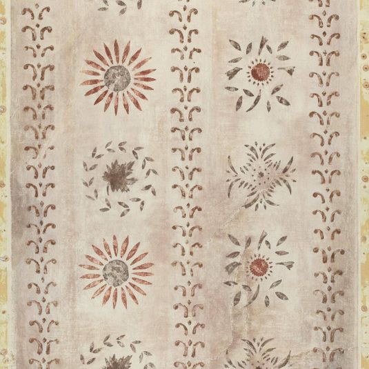 Stencilled Wall