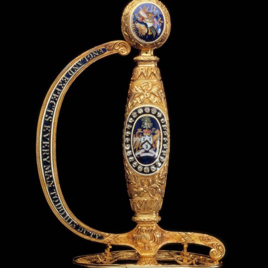 Vice Admiral Lord Collingwood's Battle of Trafalgar presentation swordand Treasures of the Self Defence Gallery