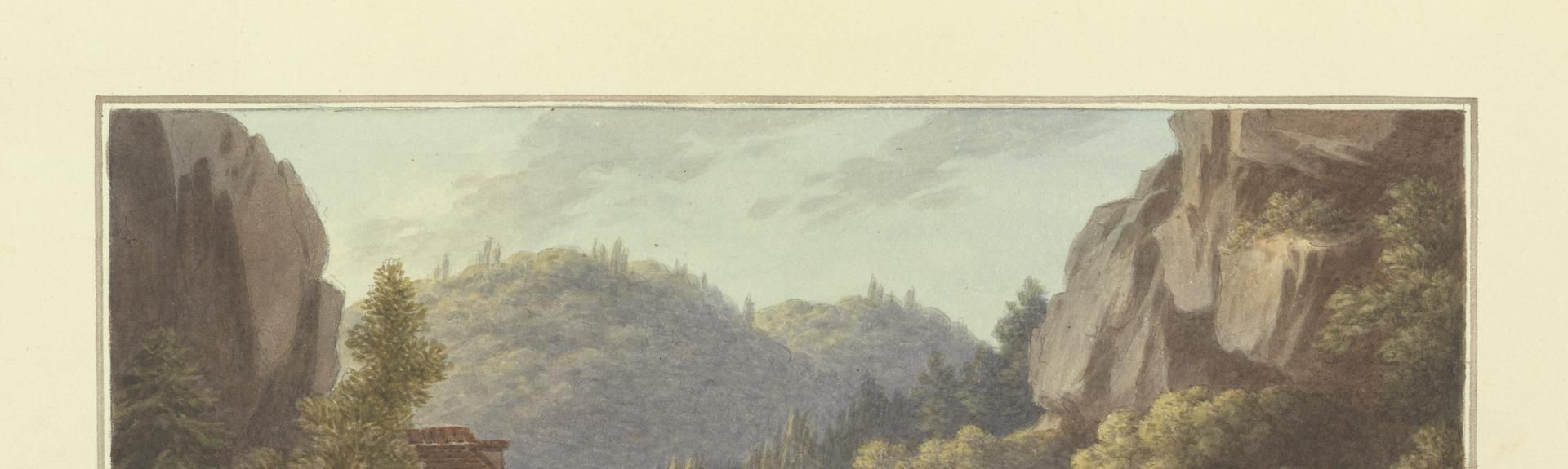 [One from] Views in Saxony, France, Spain, Reba, Italy, Sicily...