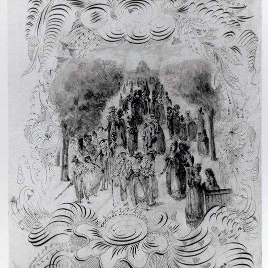 Calligraphic surround