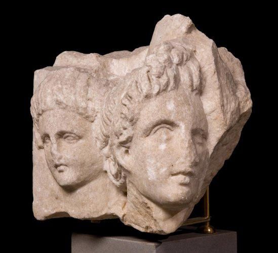 Fragment of a Marble Temple Column