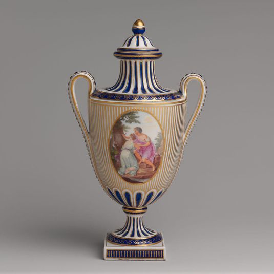 Vase with cover
