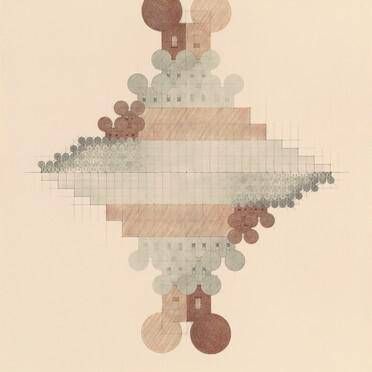Geometric Mouse Pyramid as an Image of the Electoral System, Doubled