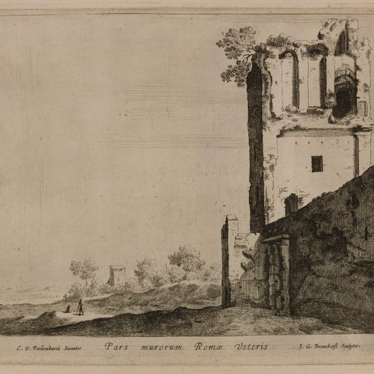 Pars murorum Romae veteris (Bartsch 14)