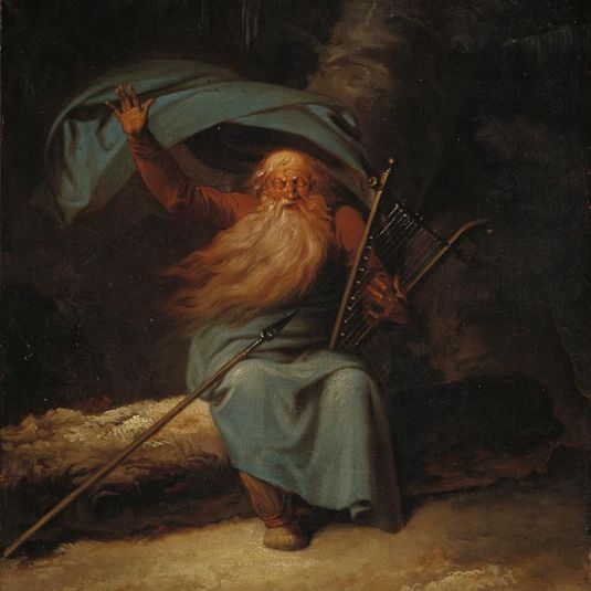 Ossian Singing His Swan Song