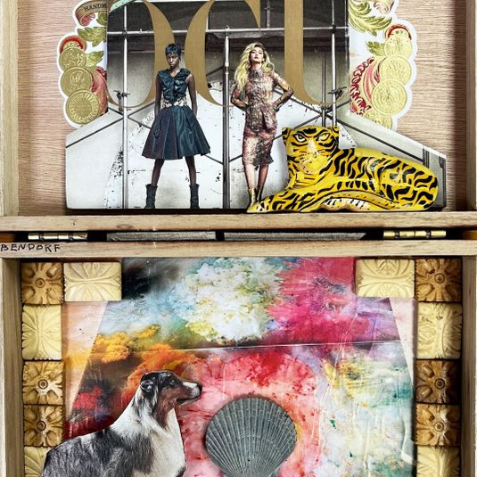 Untitled (Embellished Cigar Box)