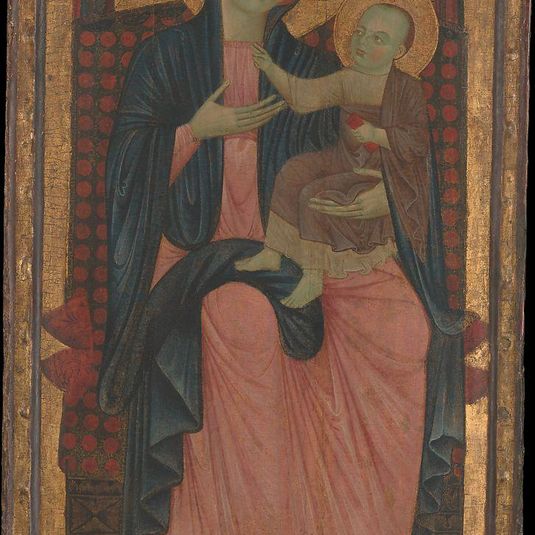 Madonna and Child Enthroned