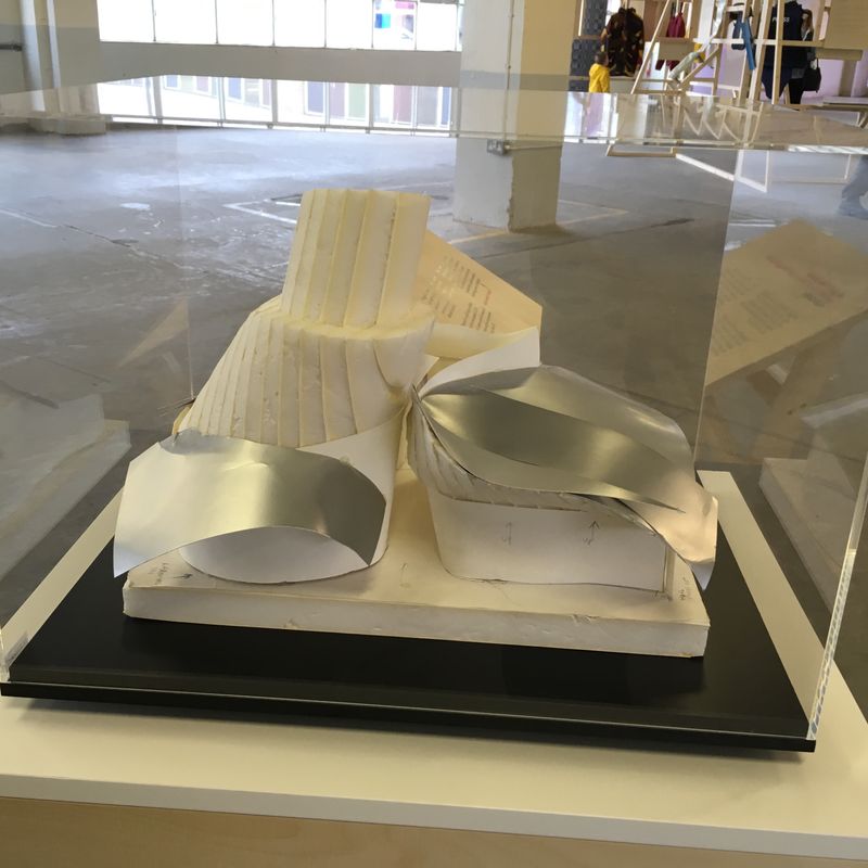 Early study model for Maggie’s Centre, Dundee